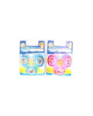 Griptight 3 Decorated Orthodontic Soothers (Silicone) (6 Months+, Blue)